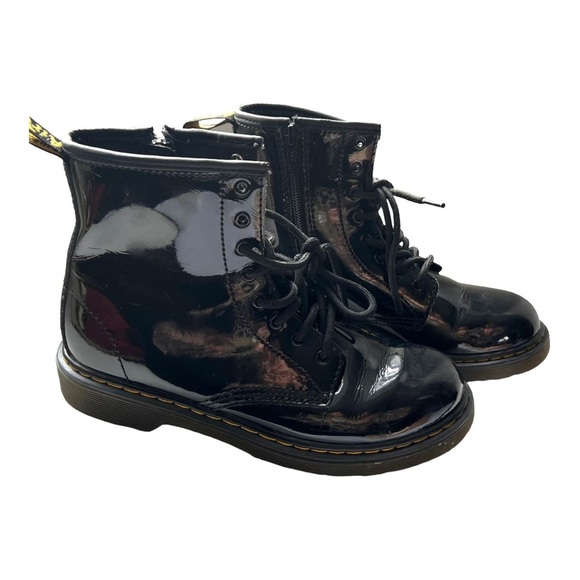 Doc Dr. Martens black patent leather boots 36 L 5 euc - Picture 3 of 7